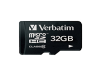 Verbatim - Flash memory card (microSDHC to SD adapter included) - 32 GB - Class 10 - microSDHC