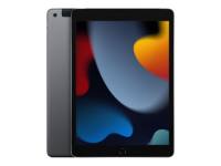 Apple 10.2-inch iPad Wi-Fi + Cellular - 9th generation - tablet - 64 GB - <i><b>Space Grey </B></I> -  10.2" IPS (2160 x 1620) - 3G, 4G - LTE 