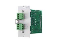 Two balanced line outputs DSP including 10-band parametric EQ on each line output Removable terminal block