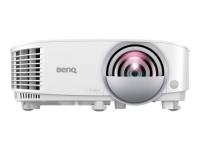 BenQ MW826STH - DLP projector - portable - 3D - 3500 ANSI lumens - WXGA (1280 x 800) - 16:10 - 720p - short-throw fixed lens