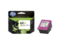 HP 62XL - High Yield - colour (cyan, magenta, yellow) - original - ink cartridge - for Envy 55XX, 56XX, 76XX; Officejet 200, 250, 252, 57XX, 8040